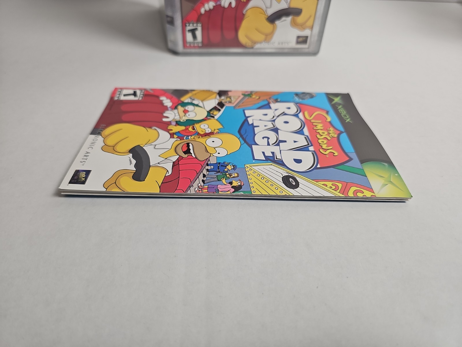 The Simpsons Road Rage Platinum Hits – With Manual – Tested Works! Original Xbox