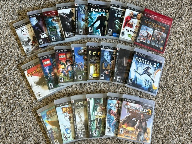 Playstation 3 Essential Games Collection – PRISTINE Condition