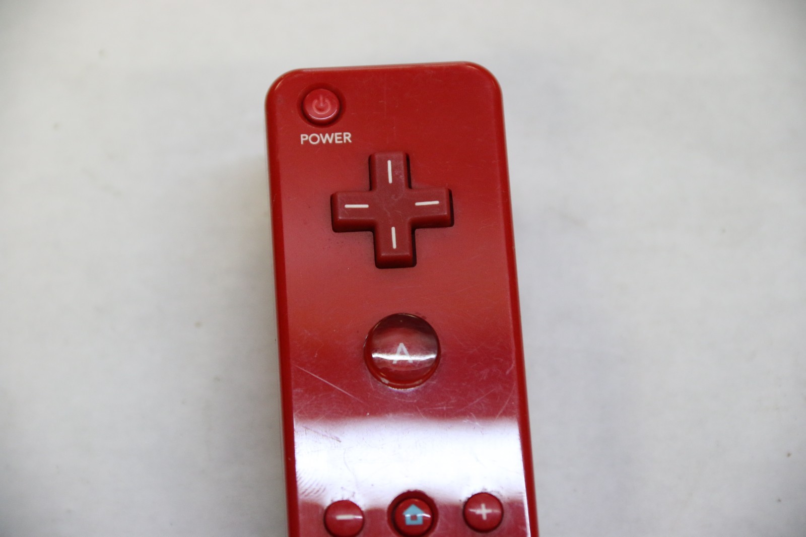 Official Nintendo Wiimote Motion Plus Controller Red RVL-036 Wii Remote OEM