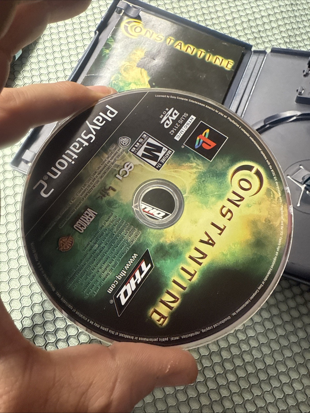 Constantine Sony PlayStation 2 Complete Manual MINT CONDITION PERFECT DISC GEM