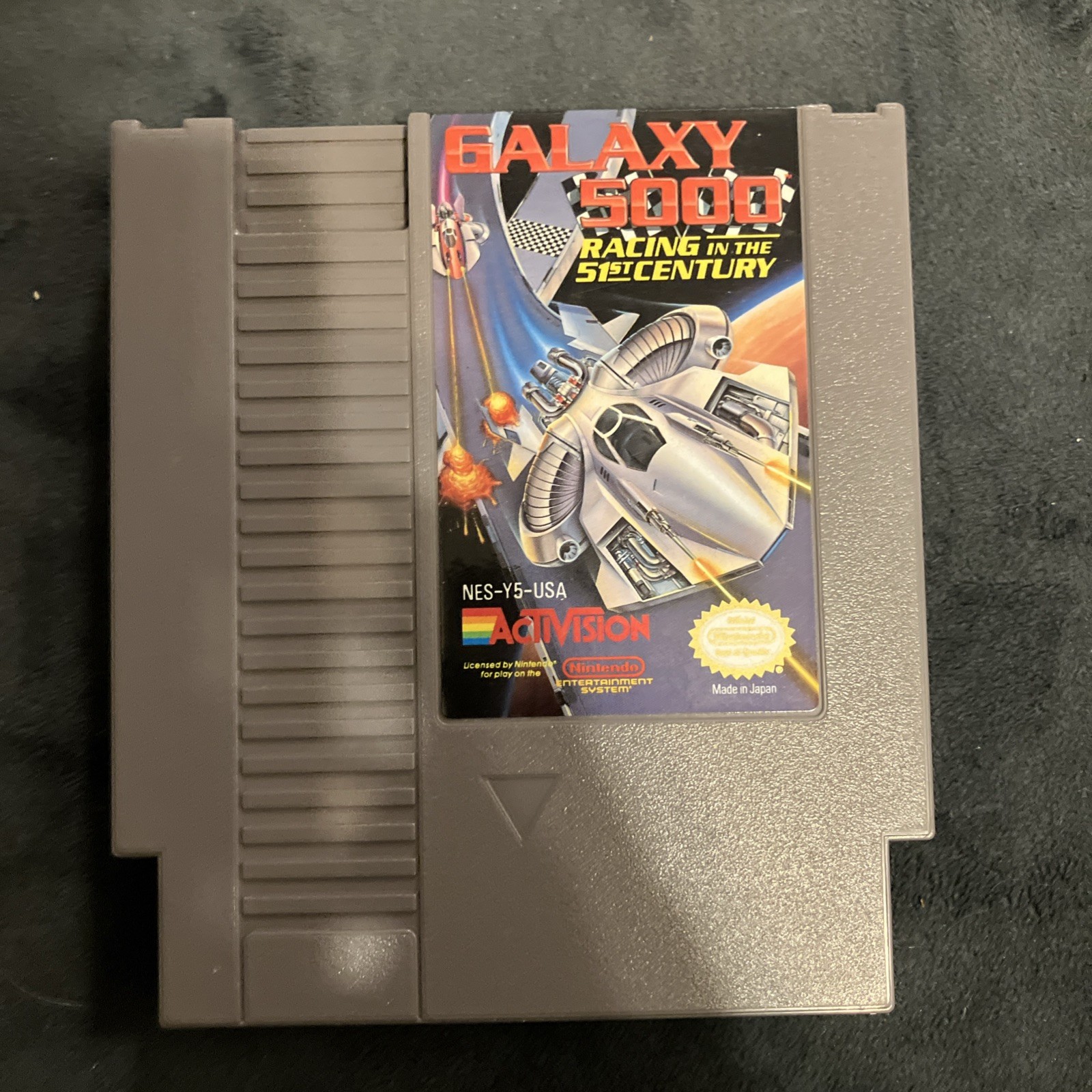 Galaxy 5000: Racing In The 51th Century NES Nintendo w/sleeve & manual