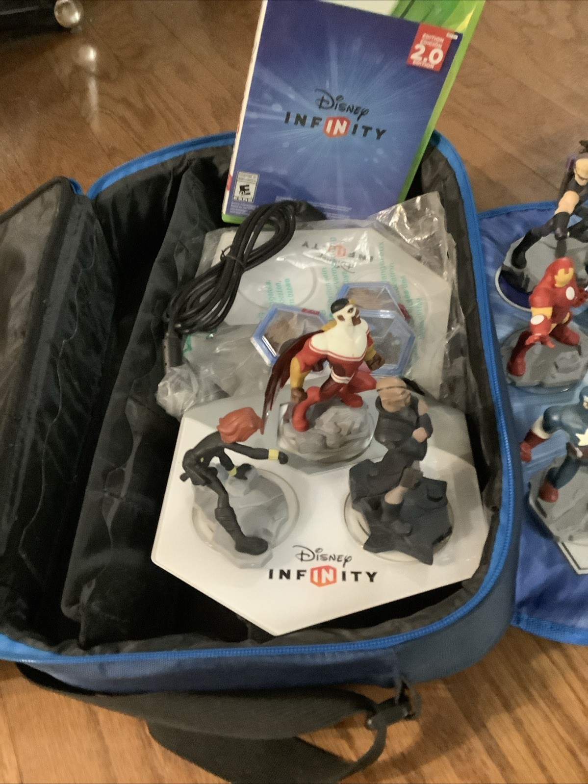 Disney Infinity 2.0 Figures Spiderman & Nova Playset and Venom Infinity 2.0