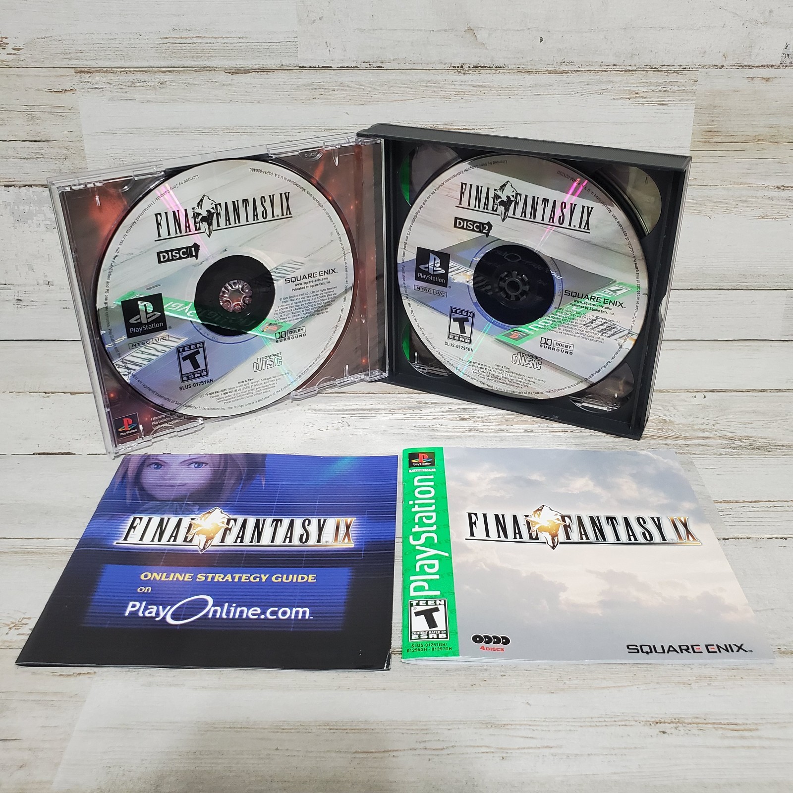 Final Fantasy IX Greatest Hits (Sony PlayStation 1, 2001) PS1 TESTED – EXCELLENT