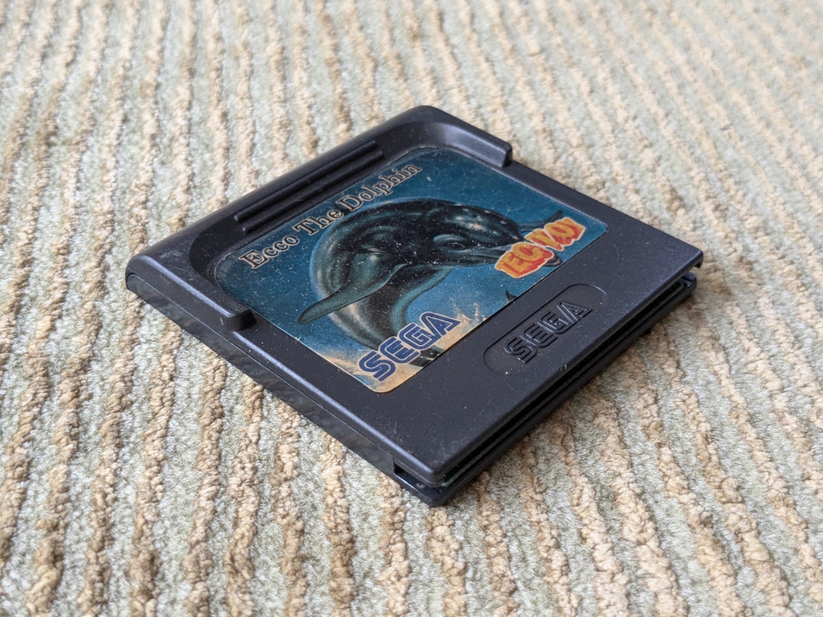 Ecco The Dolphin Sega Game Gear Tec Toy Brazil Cartridge Only Tested US SELLER