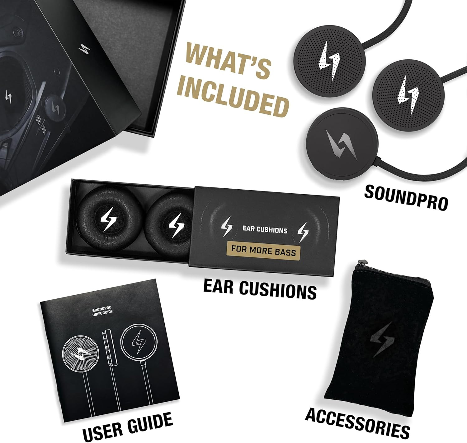 Soundpro: Ultra-Thin 9.6Mm Bluetooth Moto Headphones – Glove-Friendly Controls,