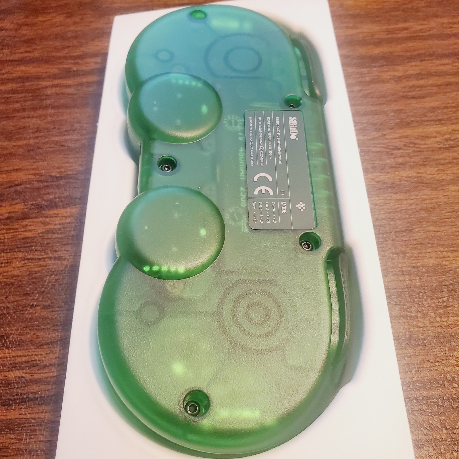 8BitDo SN30 Wireless Gamepad for Switch, Android, PC, Steam, Apple, Pi GREEN
