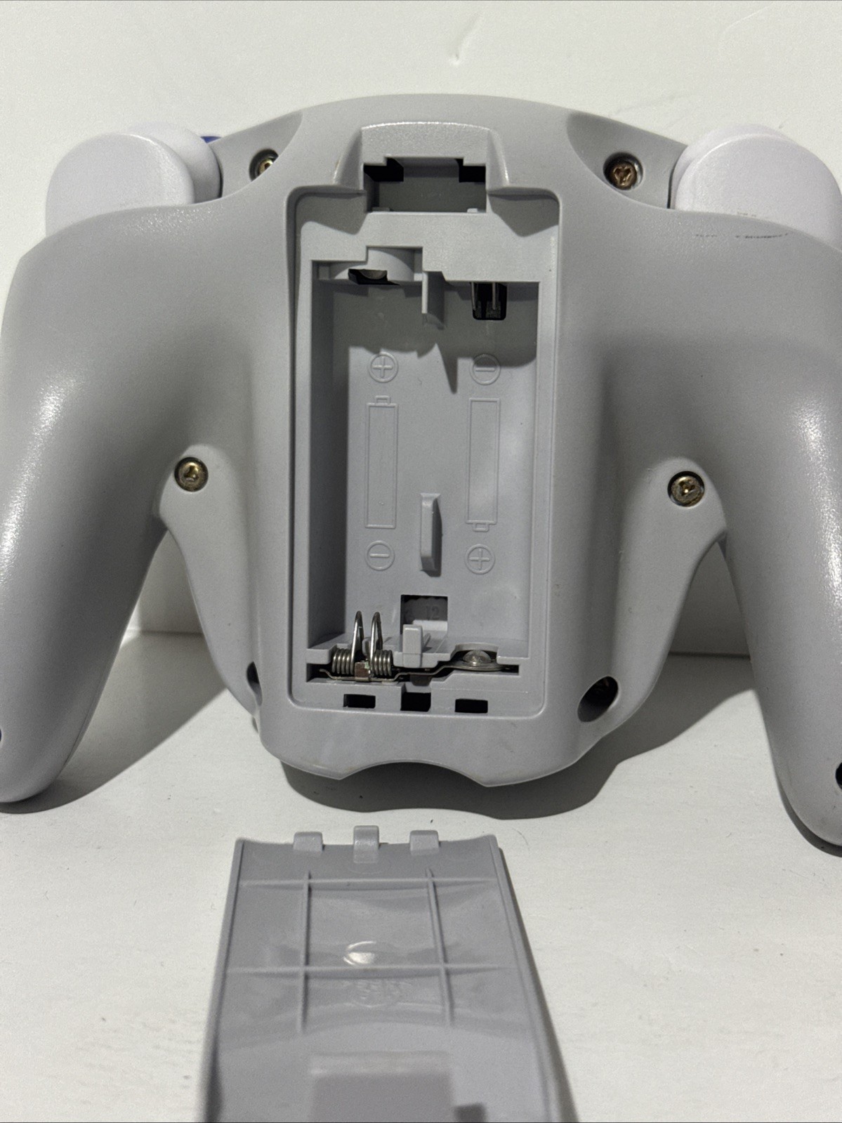 (2) Nintendo GameCube WaveBird Wireless Controllers & Receivers Tested Gray #2