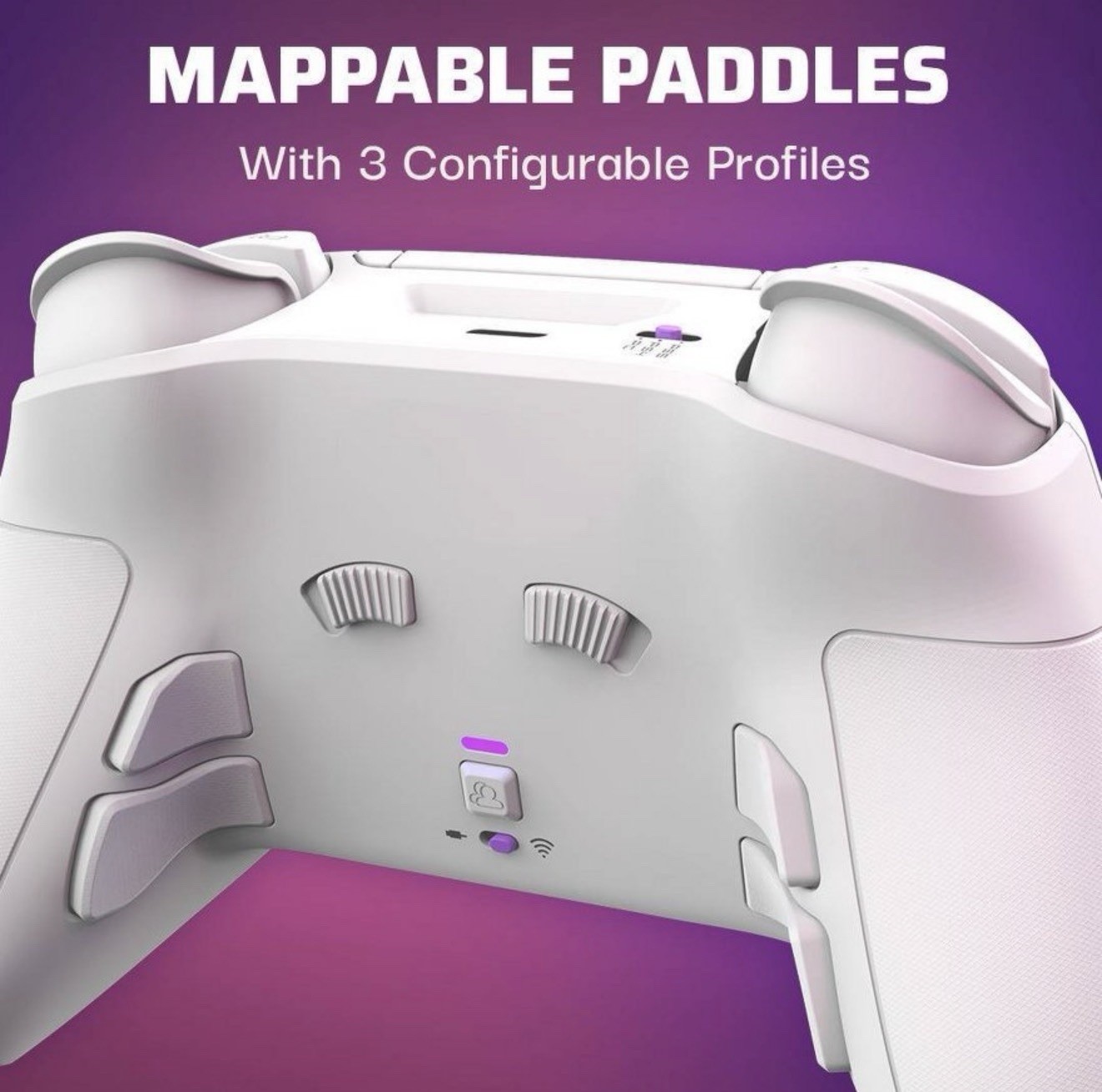 PDP Victrix Pro BFG Wireless Controller for PlayStation 5 – White
