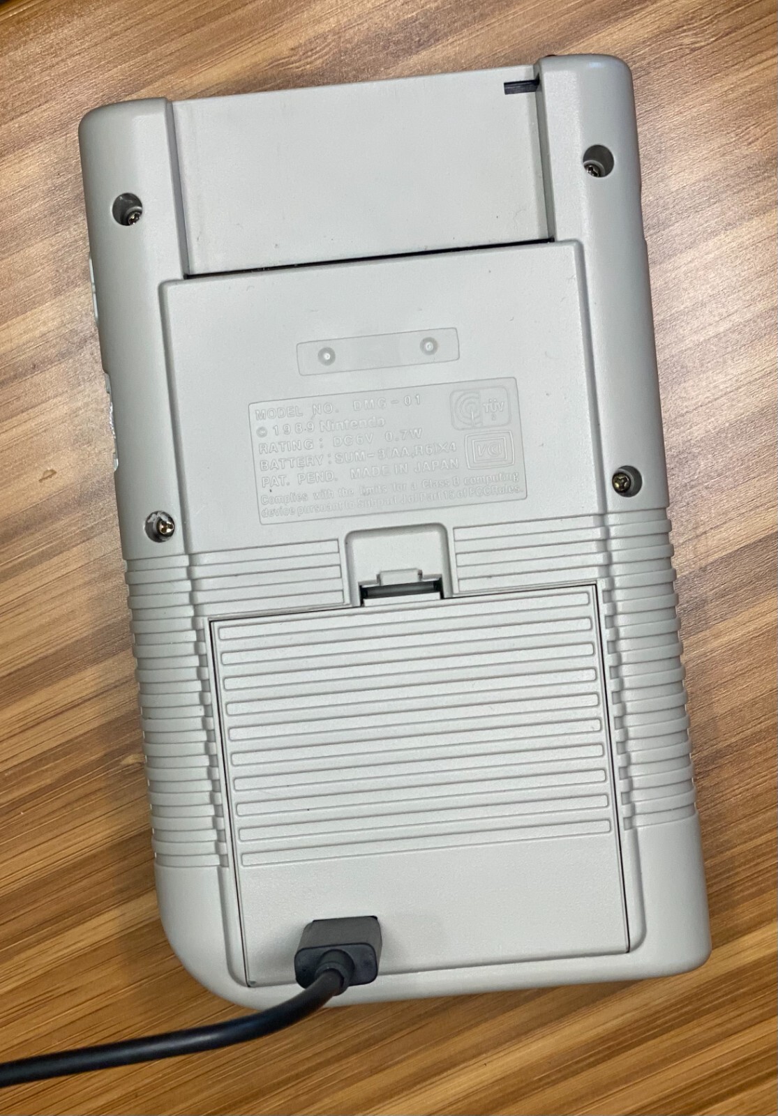 Nintendo Game Boy Original DMG V5 PRO IPS Brighter Backlight GRAY System BATTERY