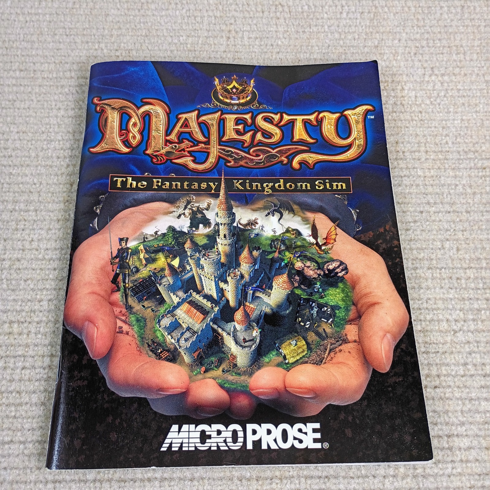 Majesty The Fantasy Kingdom Sim PC Game & Northern Expansion Add-On & Manual