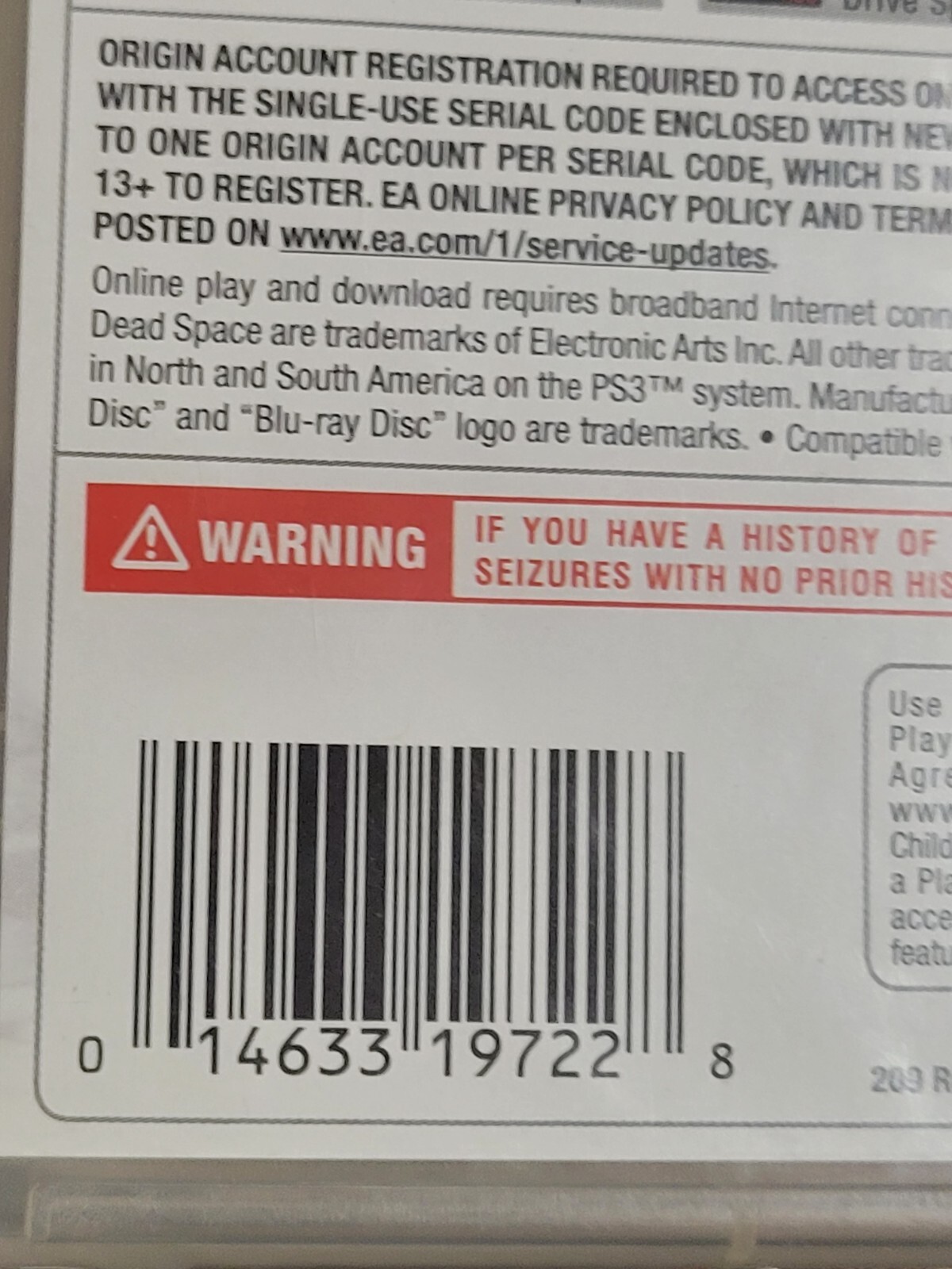 Dead Space 3 Limited Edition (2013) Brand New Factory Sealed USA PS3 Release