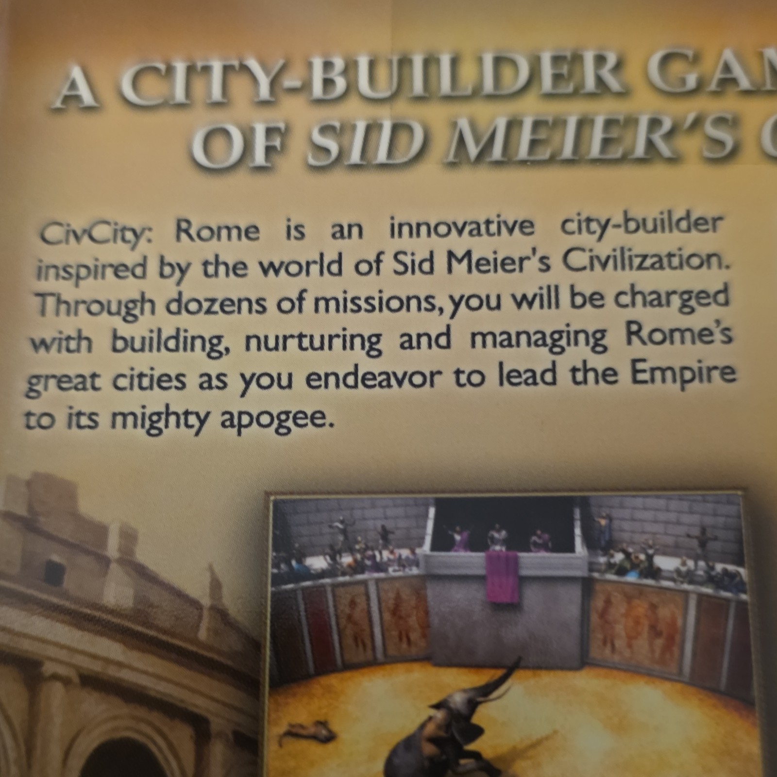 2K CivCity: Rome PC CD-ROM Game for PC E10+ Everyone 10+ Rating
