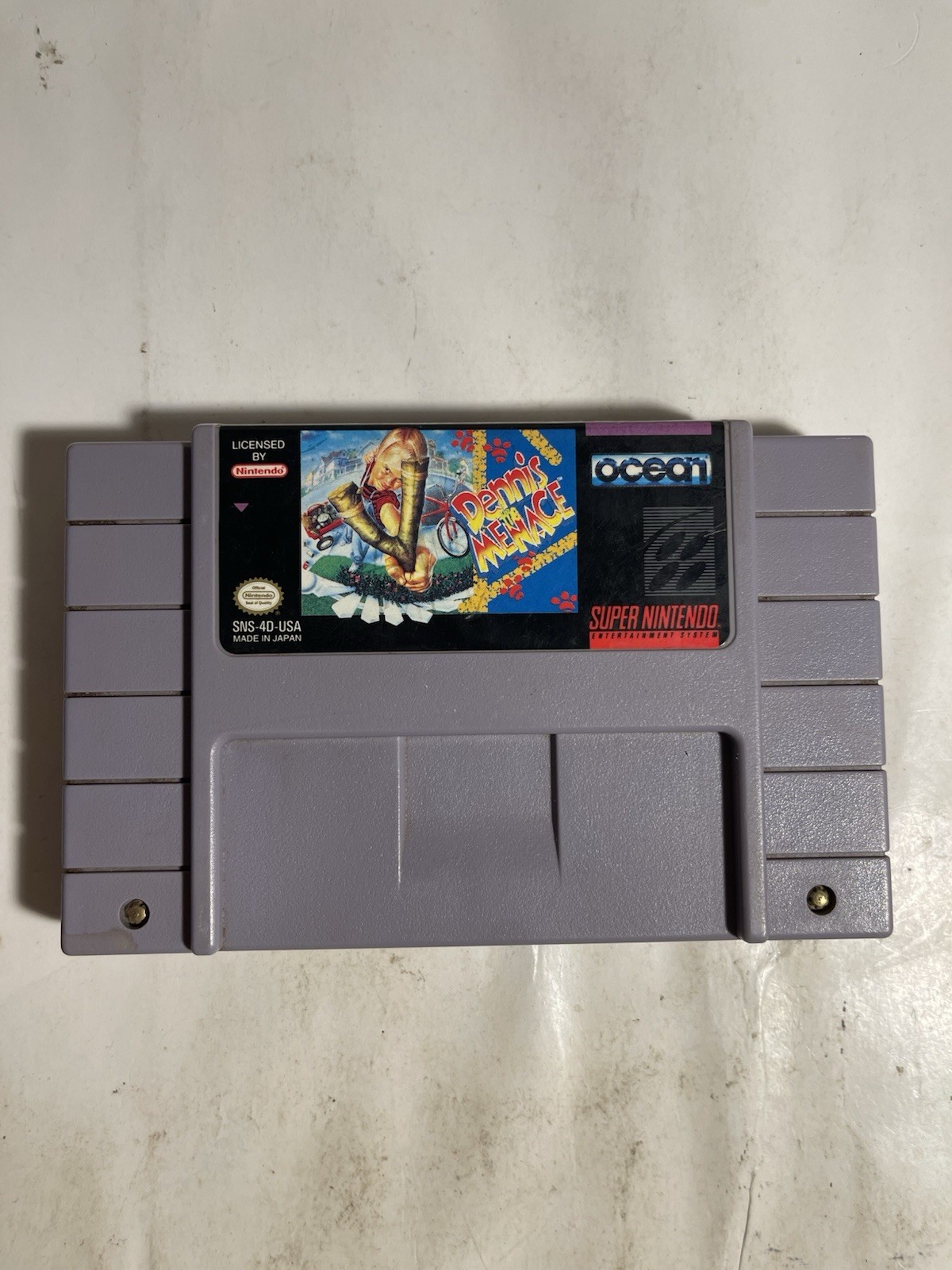 Dennis The Menace (Super Nintendo SNES) Cartridge Only