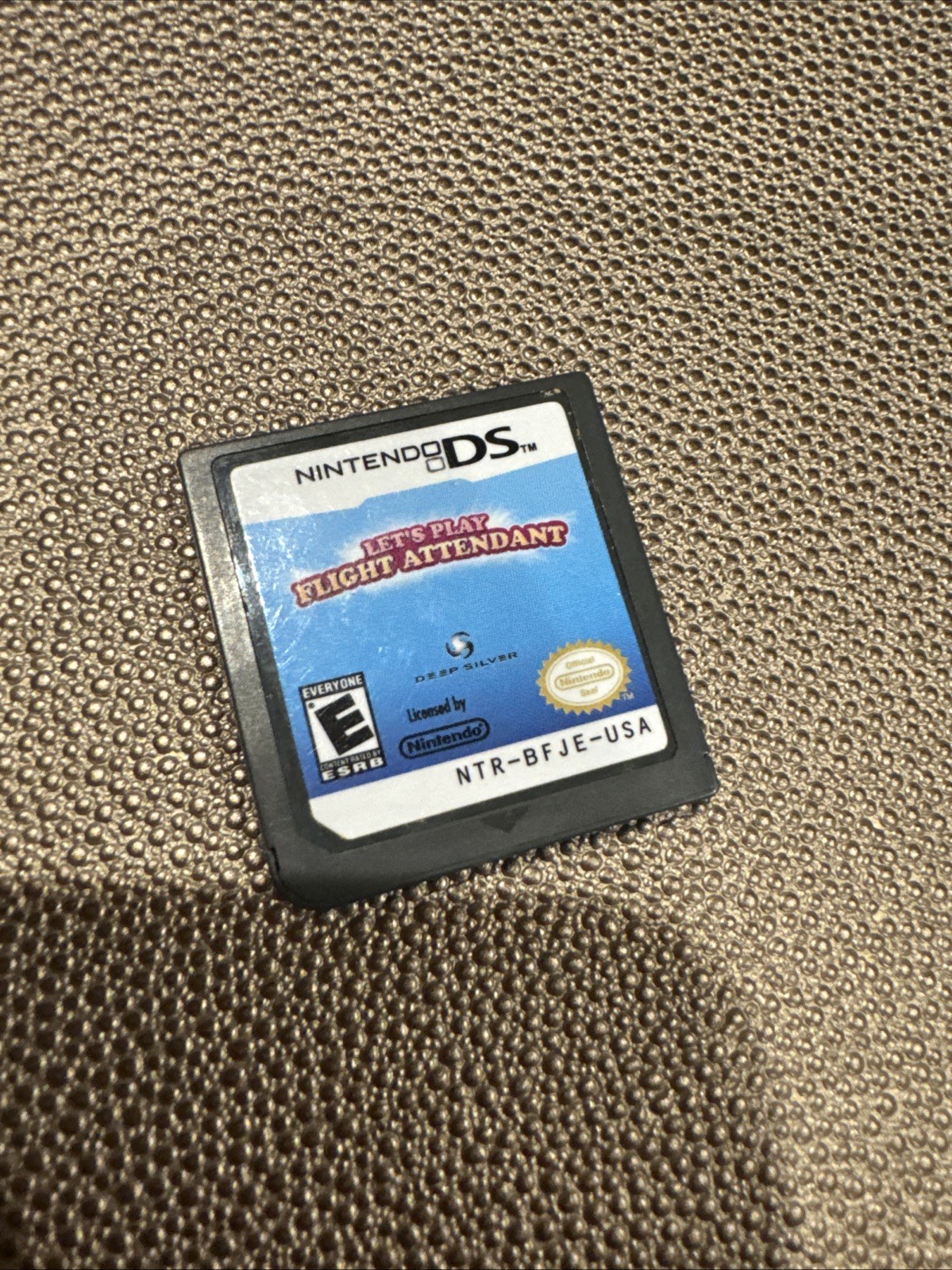 Let’s Play: Flight Attendant Game Cartridge (Nintendo DS) [Authentic, Tested]