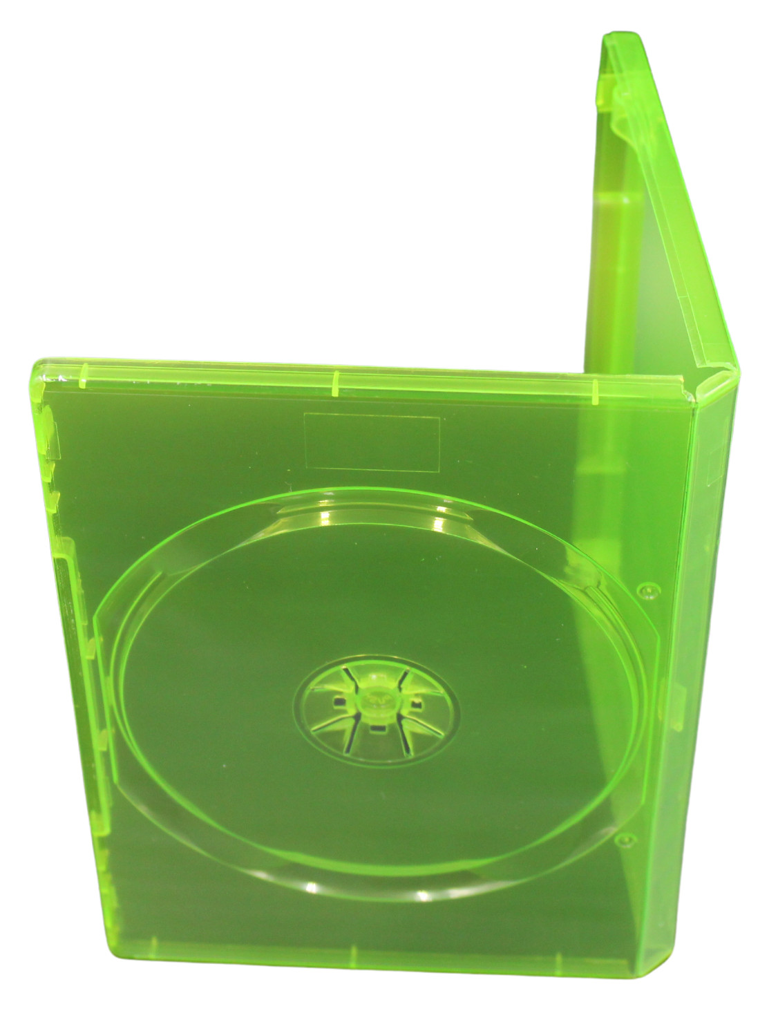 Microsoft XBOX 360 Translucent Green Video Game Replacement Shell Storage Cases