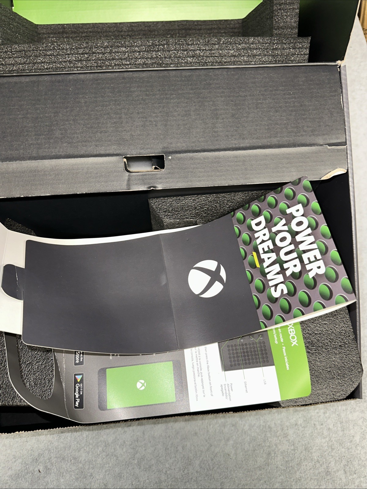 Microsoft Xbox Series X 1TB SSD – EMPTY BOX ONLY with Foam, Inserts