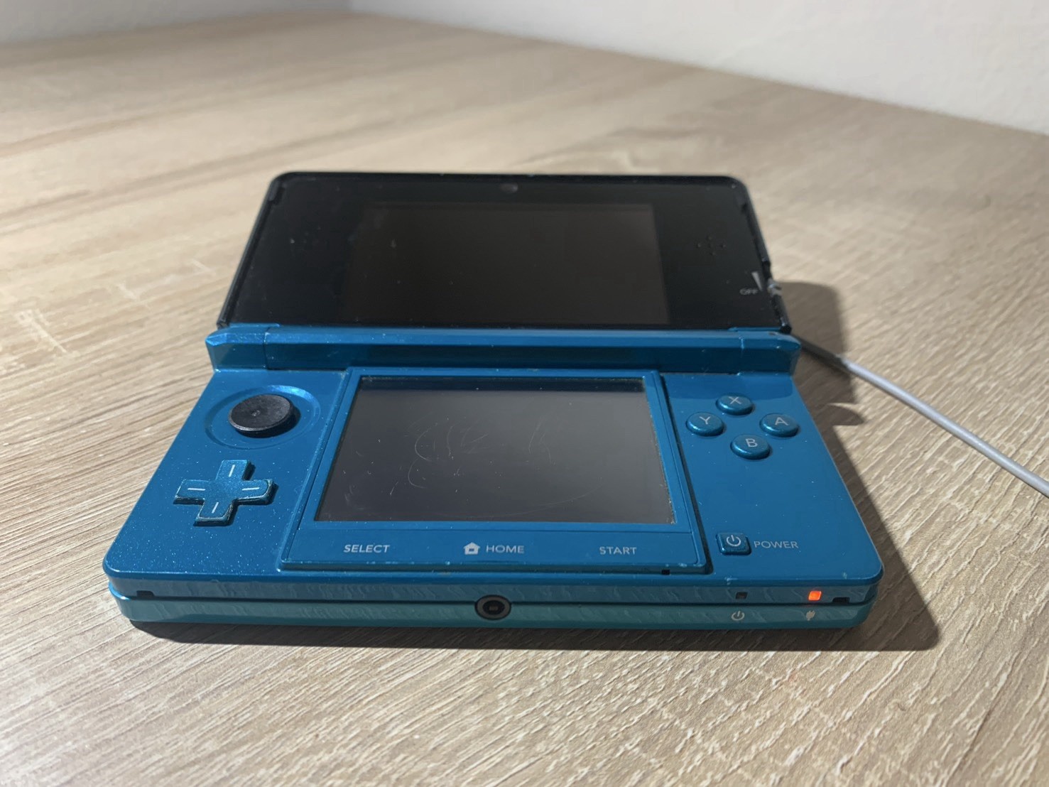 1813 Nintendo 3DS Aqua Blue Normal TESTED