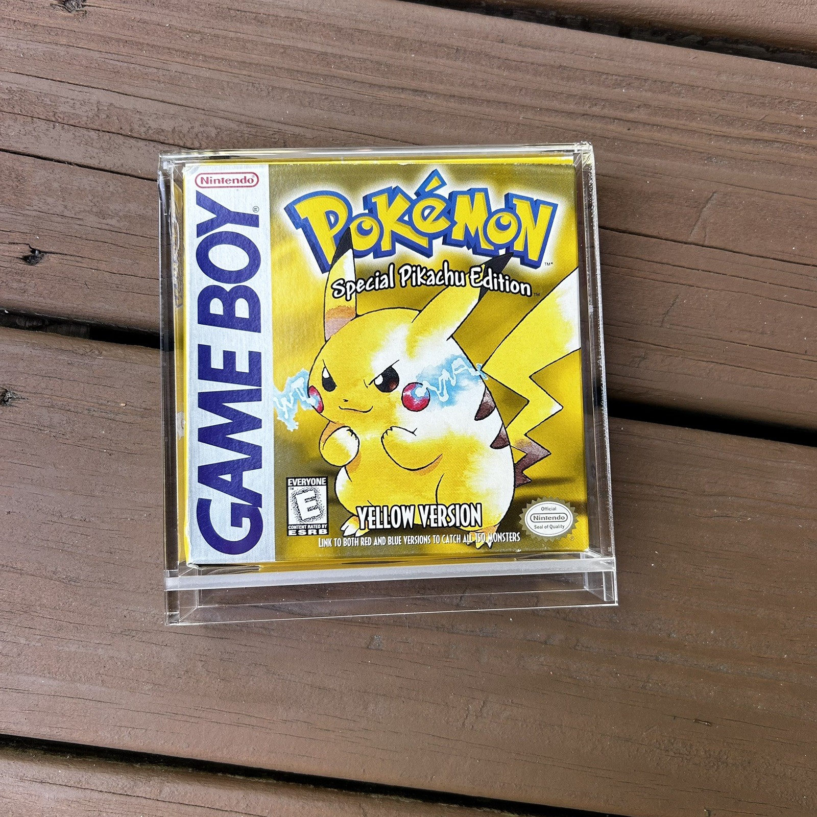 Gameboy Game Protective UV Acrylic Case- High Quality Display Case – FREE S&H