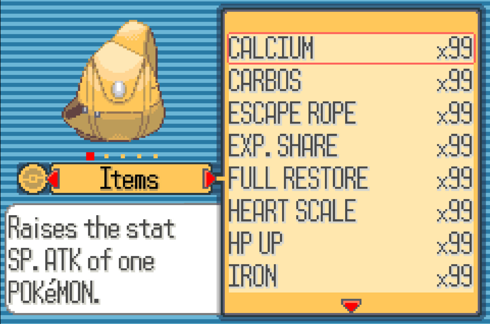 Pokemon Sapphire – Gameboy Advance – Shiny Living Dex Max Items Events Unlocked!