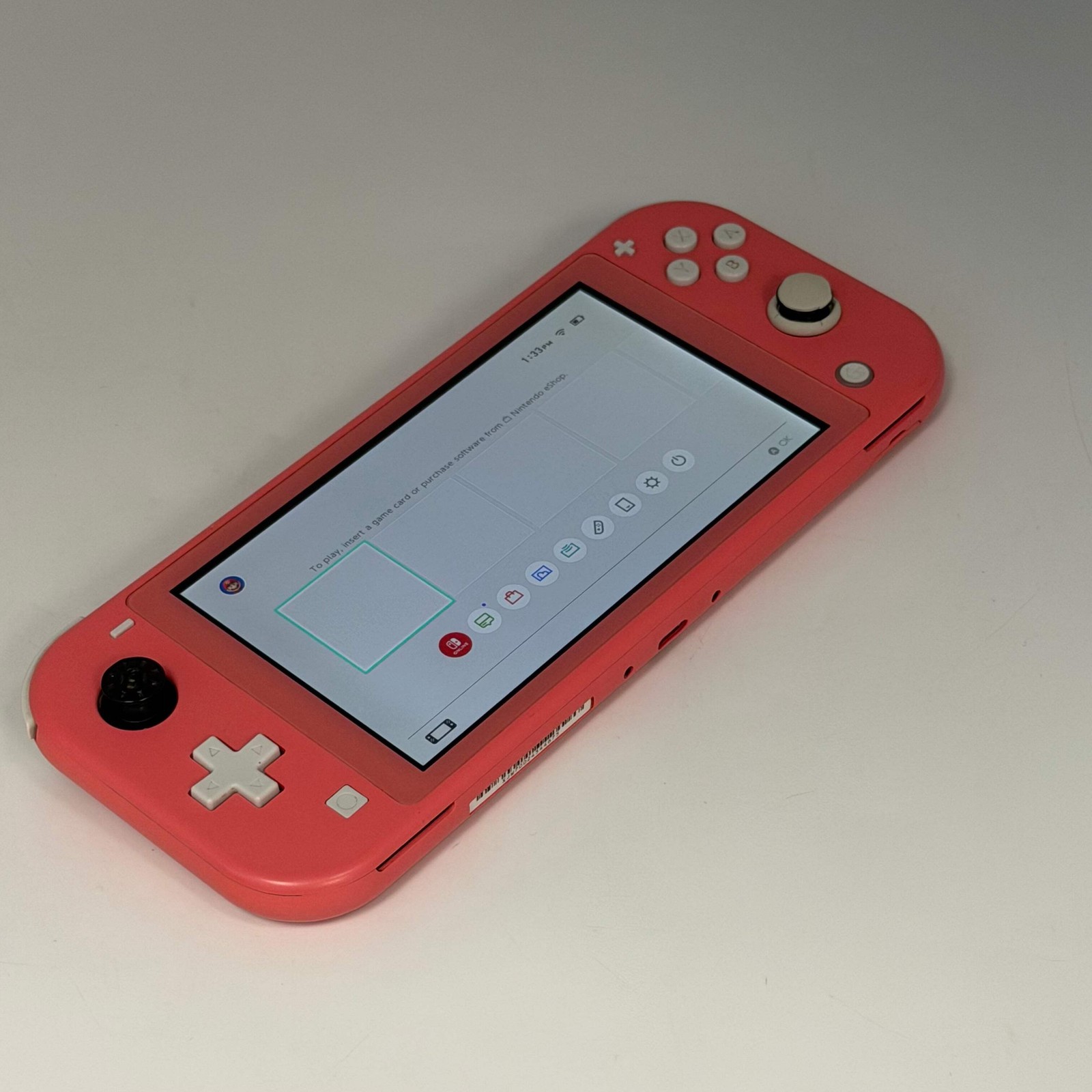 Nintendo Switch Lite Coral Handheld Video Game System Pink & Minecraft Game