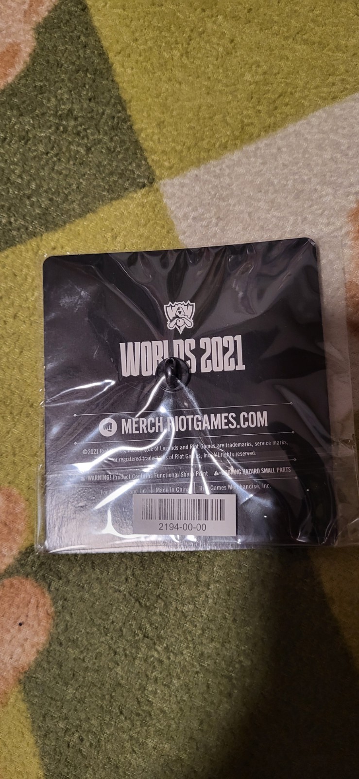 New! Riot Games League of Legends LOL Worlds 2021 Badge Pin