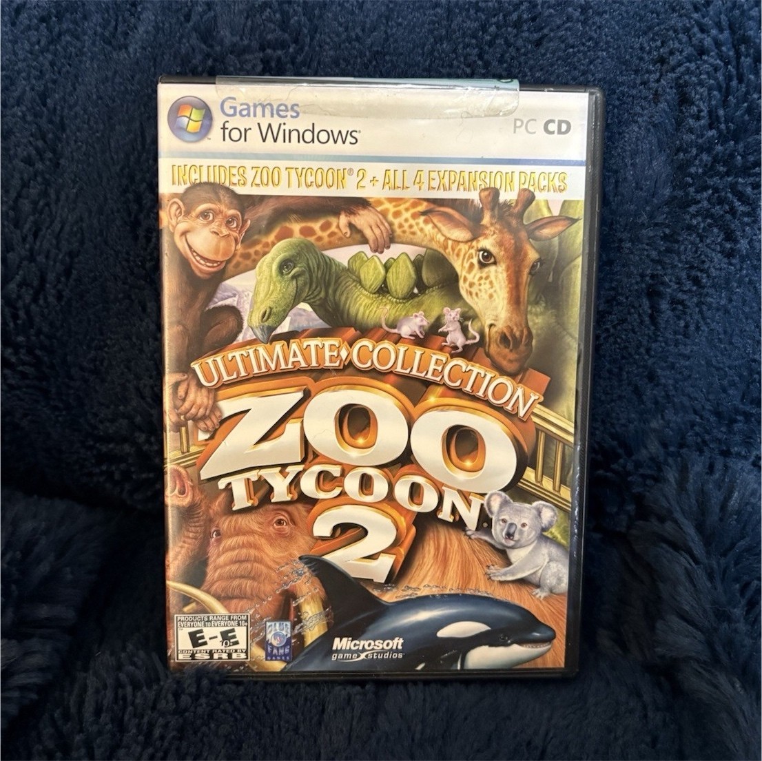 Microsoft Zoo Tycoon 2 Ultimate Collection PC CD-ROM Simulation Game