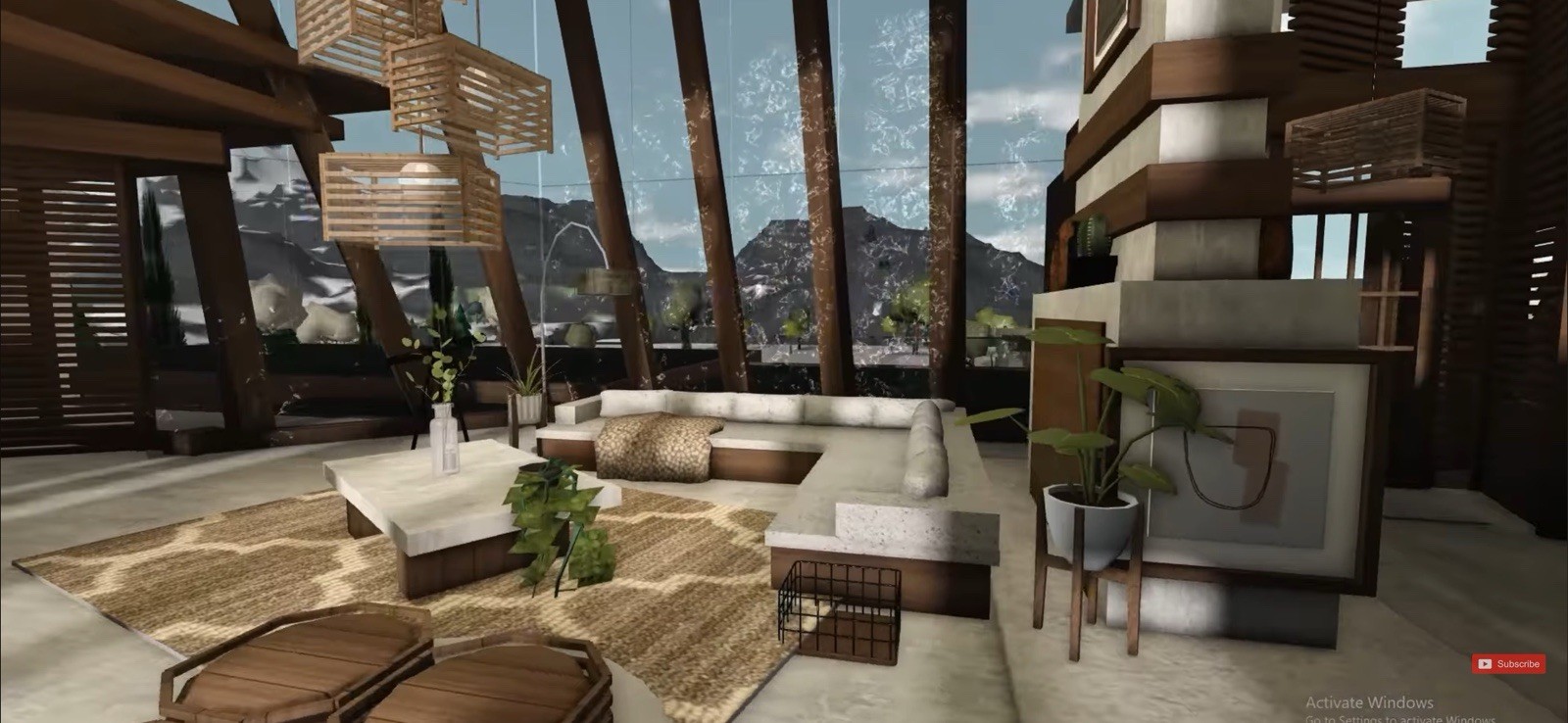 SPRING MODERN MANSION BLOXBURG.CHECK DESCRIP.FAST BUILDER FOR AFFORDABLE PRICE