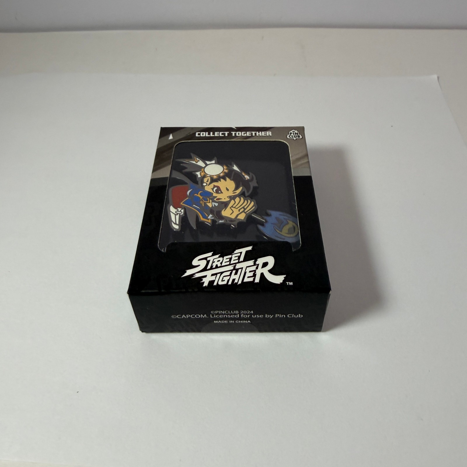 Street Fighter Chun Li Fire Ball Pin Official Capcom Limited Edition New