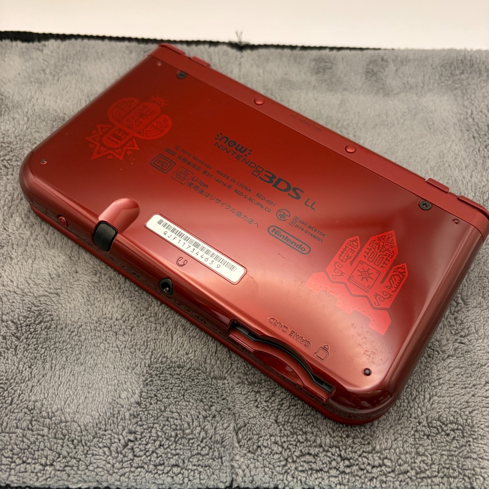 【Excellent】New Nintendo 3DS LL XL Limited Editions Monster Hunter Cross IPS