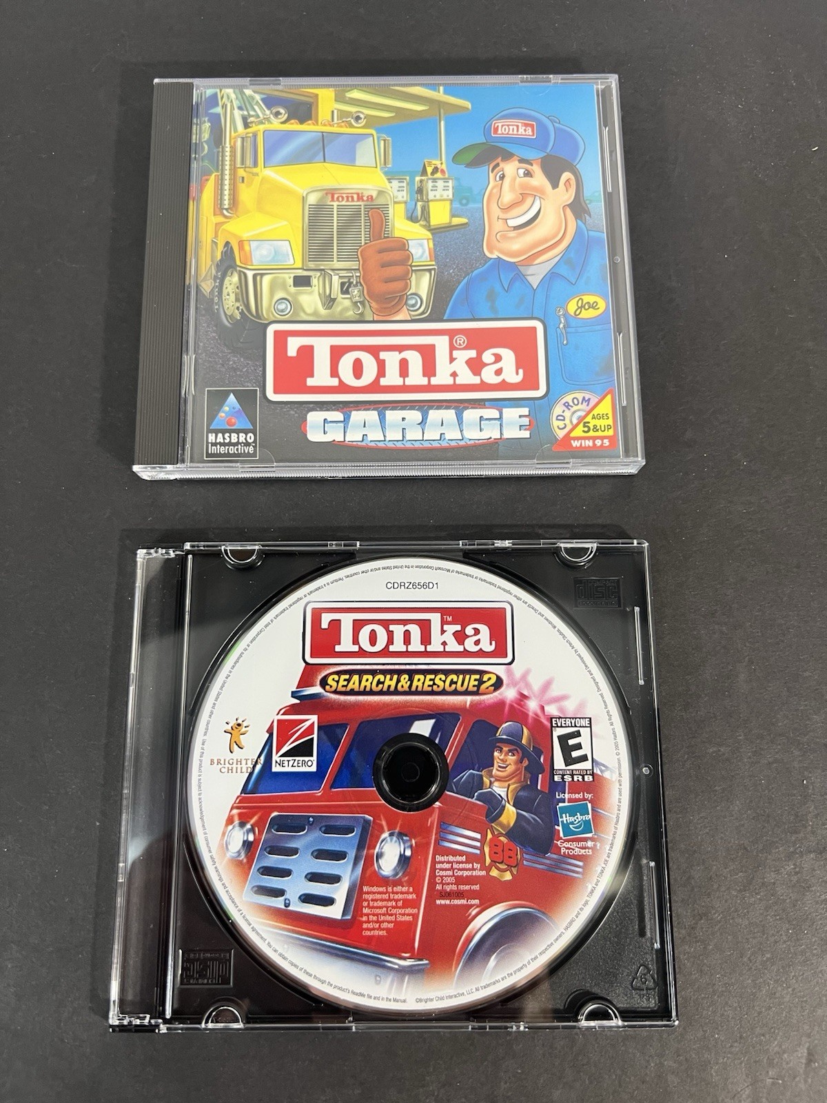 2 Tonka CD-ROM for Windows & Mac 1998| Search And Rescue 2| Garage
