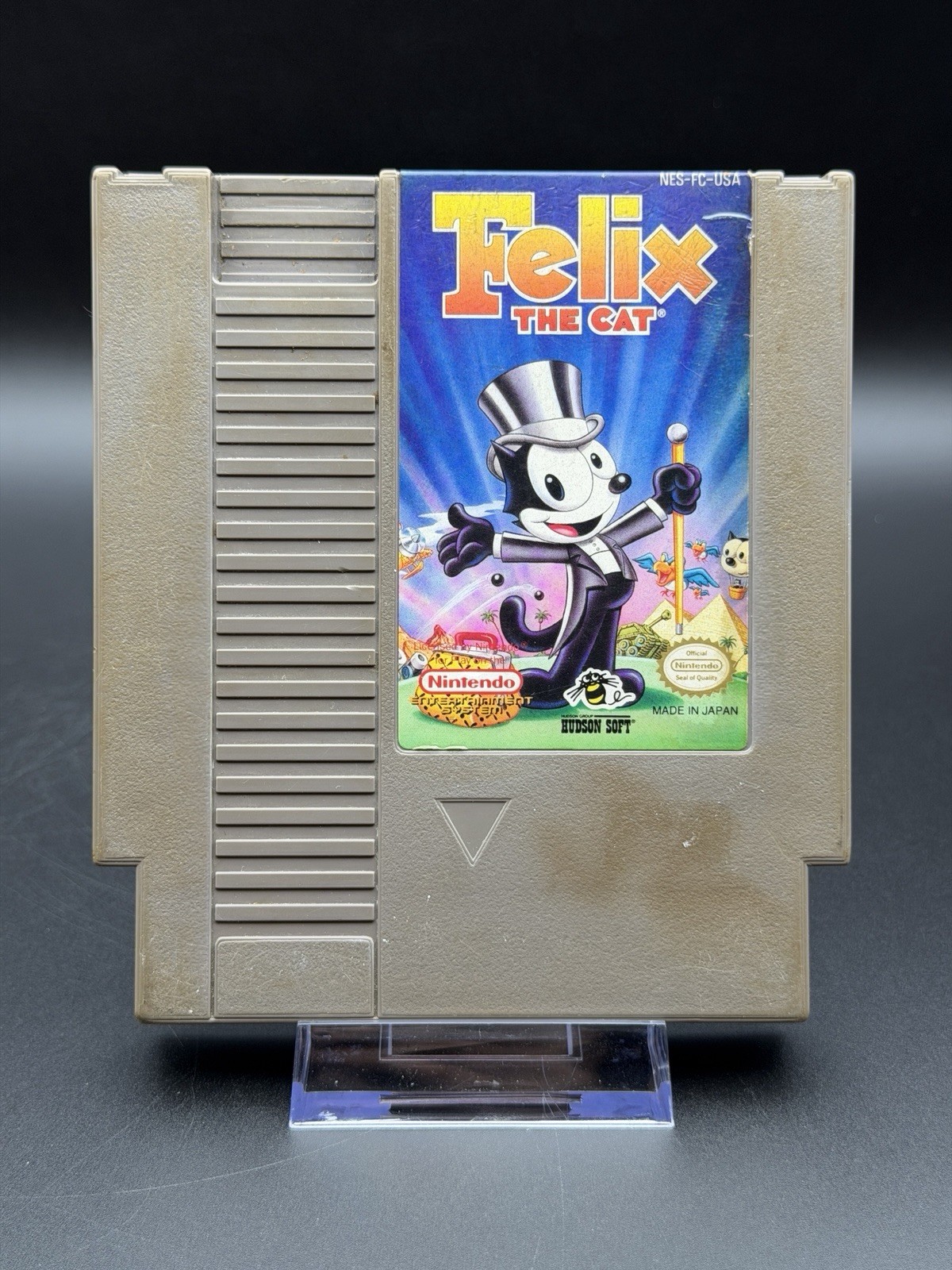Felix the Cat Nintendo NES 1992 Authentic Game Cartridge Tested Working