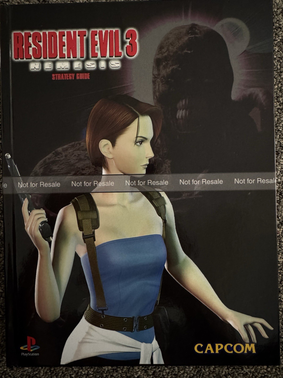 Resident Evil 3: Nemesis Versus PS1 Custom Hardcover Complete Strategy Guide