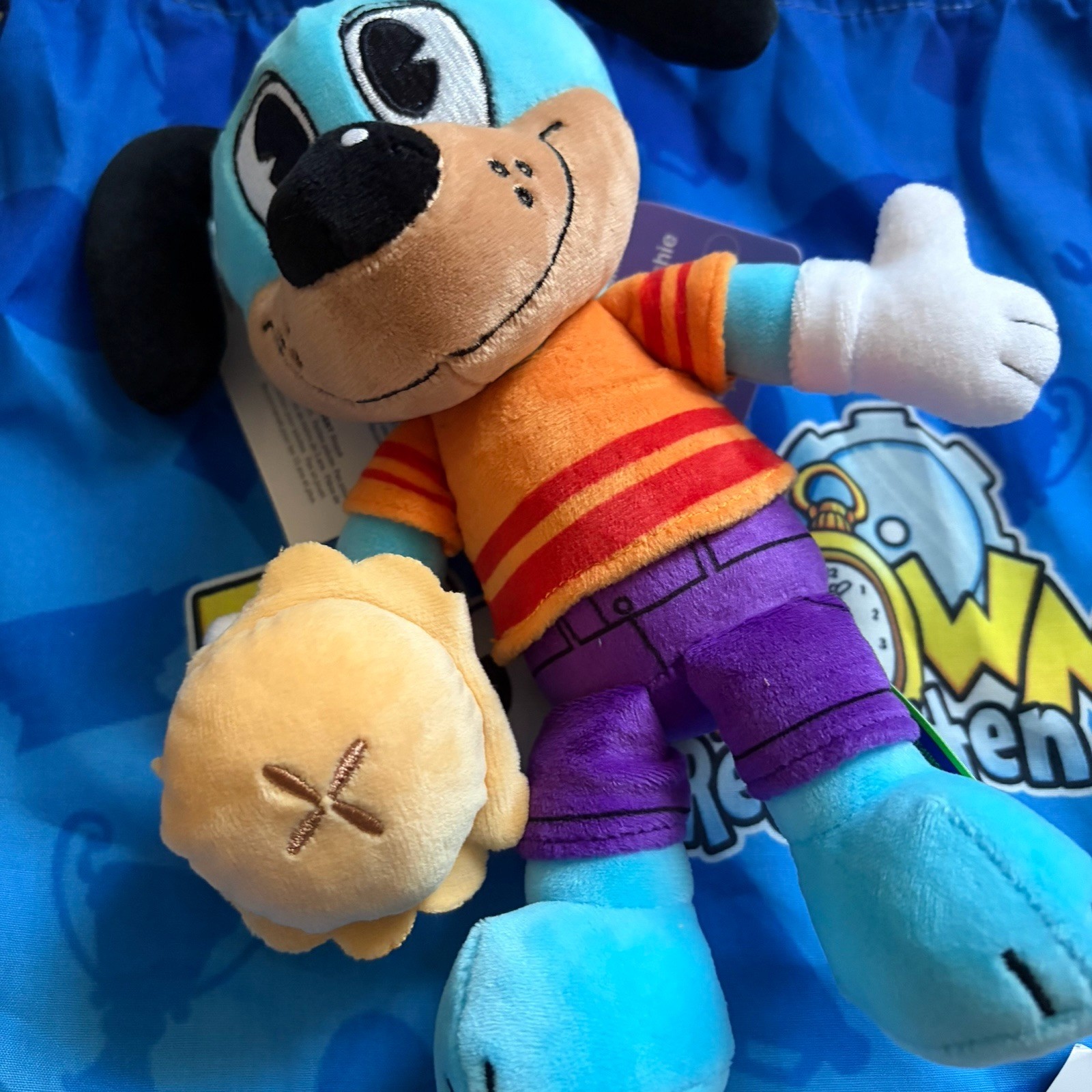 Disney Toontown Online Rewritten Makeship Toon Flippy Plush Plushie Stuffy