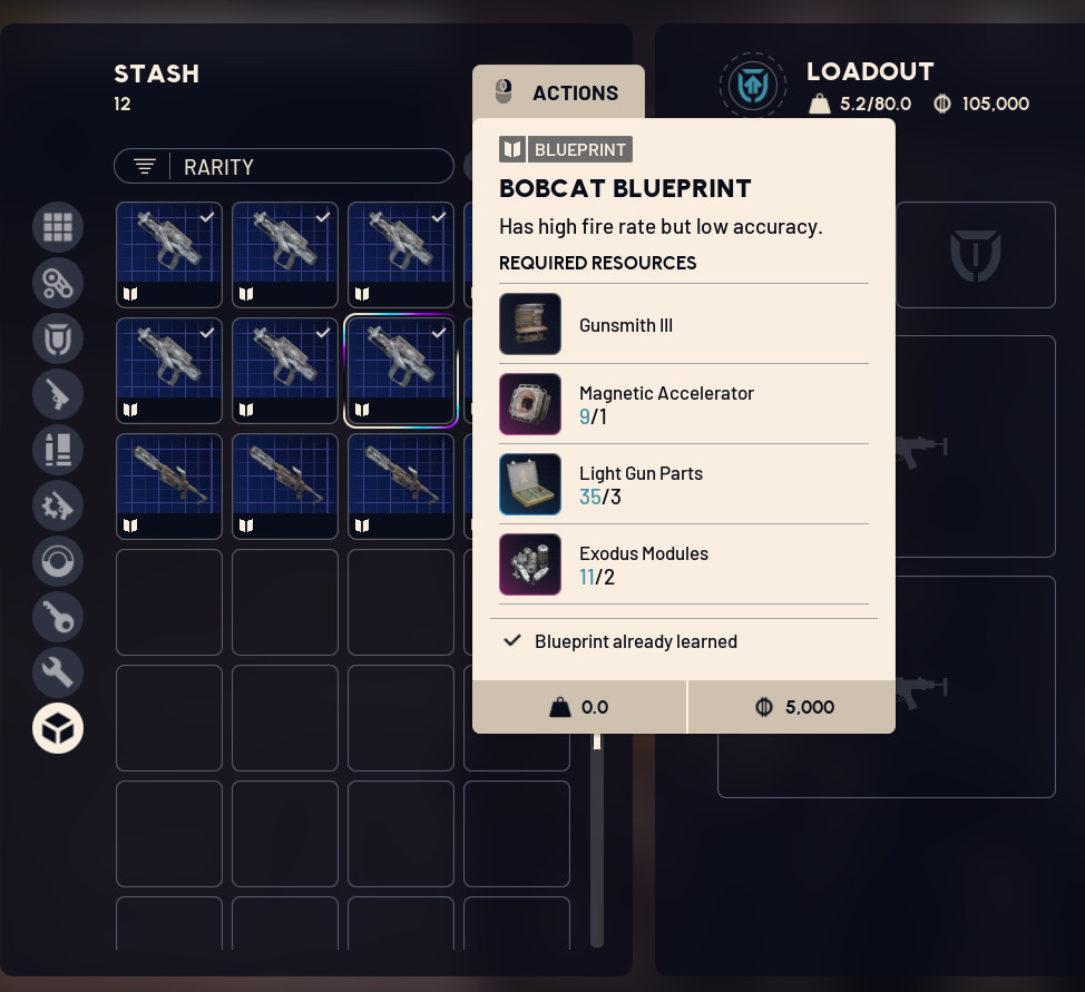 Bobcat Blueprint – ARC Raiders | PS5 / Xbox / PC