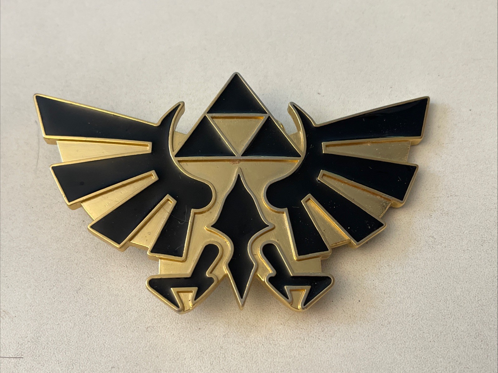 Vintage Nintendo The Legend Of Zelda Triforce Belt Buckle 2007