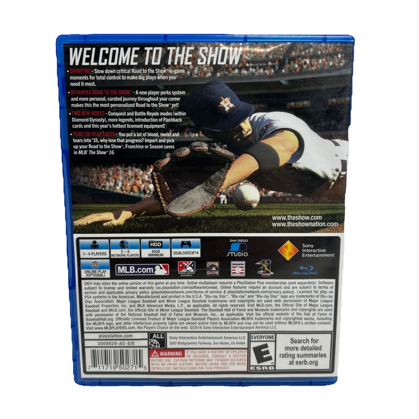 MLB The Show 16 PS4/PS5 Baseball Game PlayStation 4
