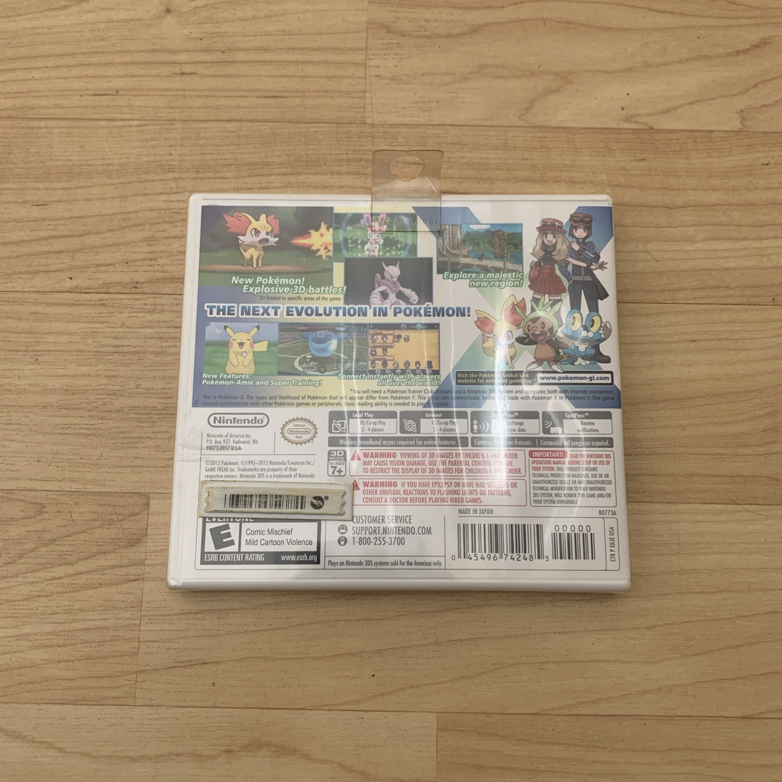 Pokemon X Nintendo 3DS – Brand New & Factory Sealed!