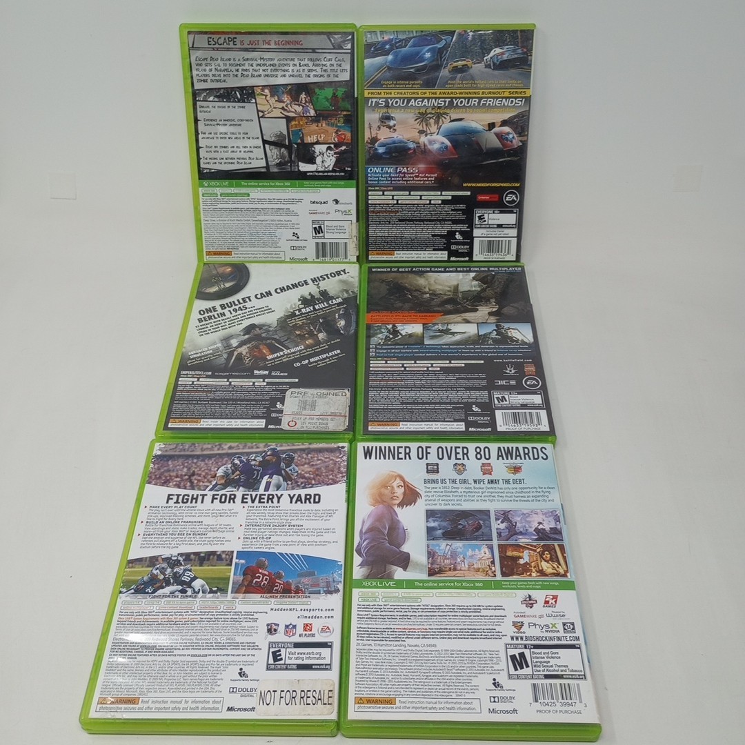 Lot Of 22 Xbox 360 Games With Cases (Many Have Manuals) UNTESTED See Pics!