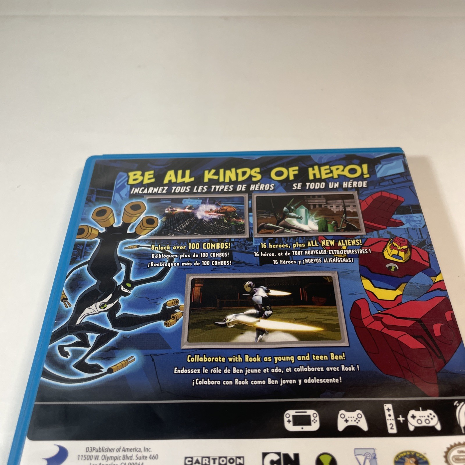 Ben 10: Omniverse (Nintendo Wii U, 2012) CIB Complete W/ Manual