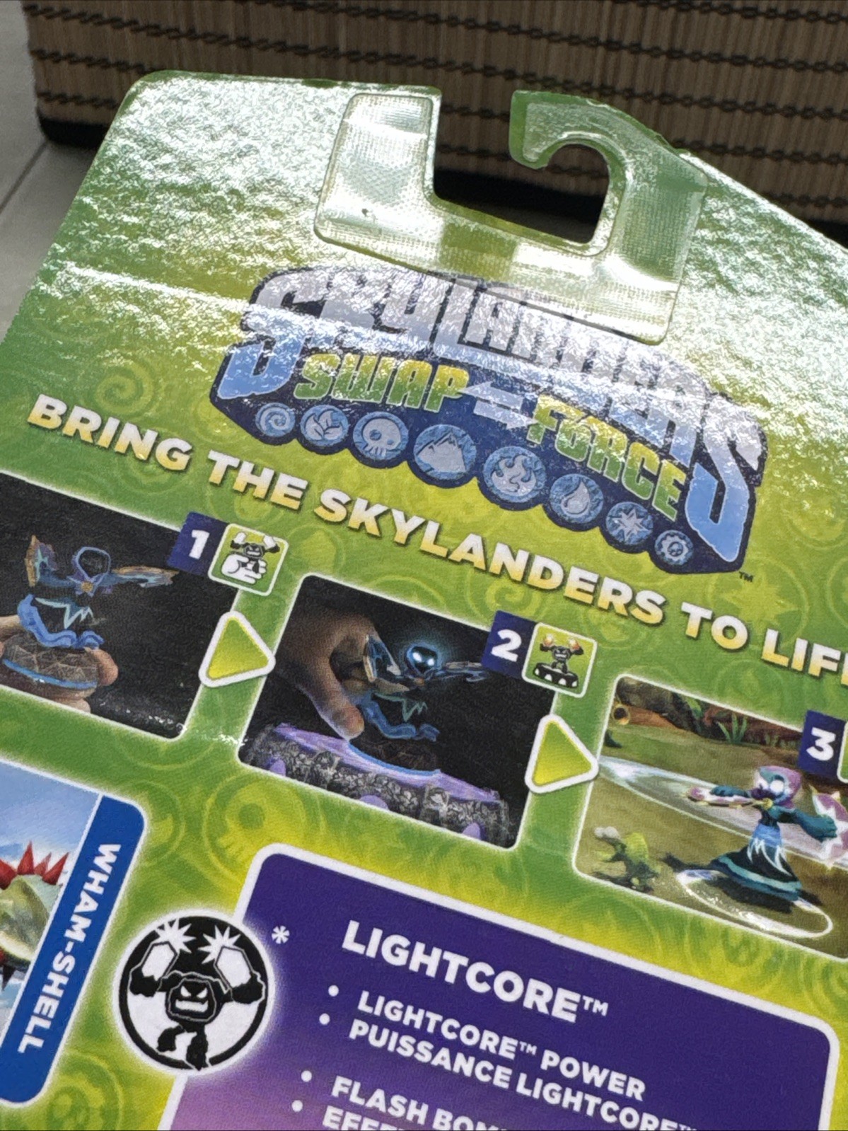 Skylanders Swap Force – Lightcore – Wham Shell – Sealed