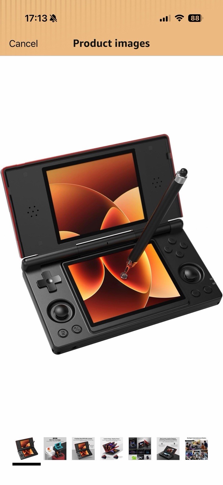 Anbernic RG DS – Red