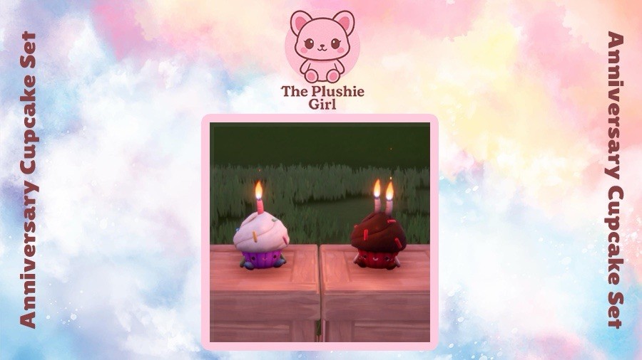Anniversary Cupcake Plushie Bundle – Palia