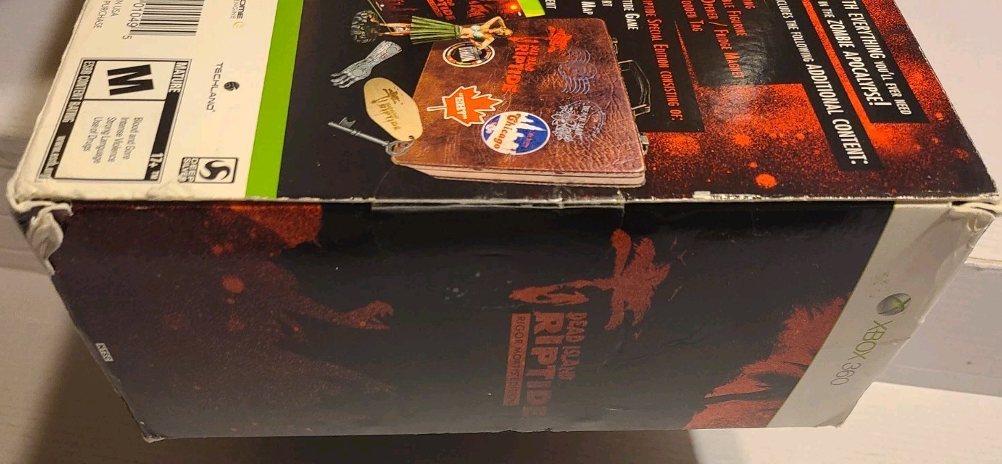 NEW Dead Island Riptide Collector Rigor Mortis Edition Playstation XBOX 360 game