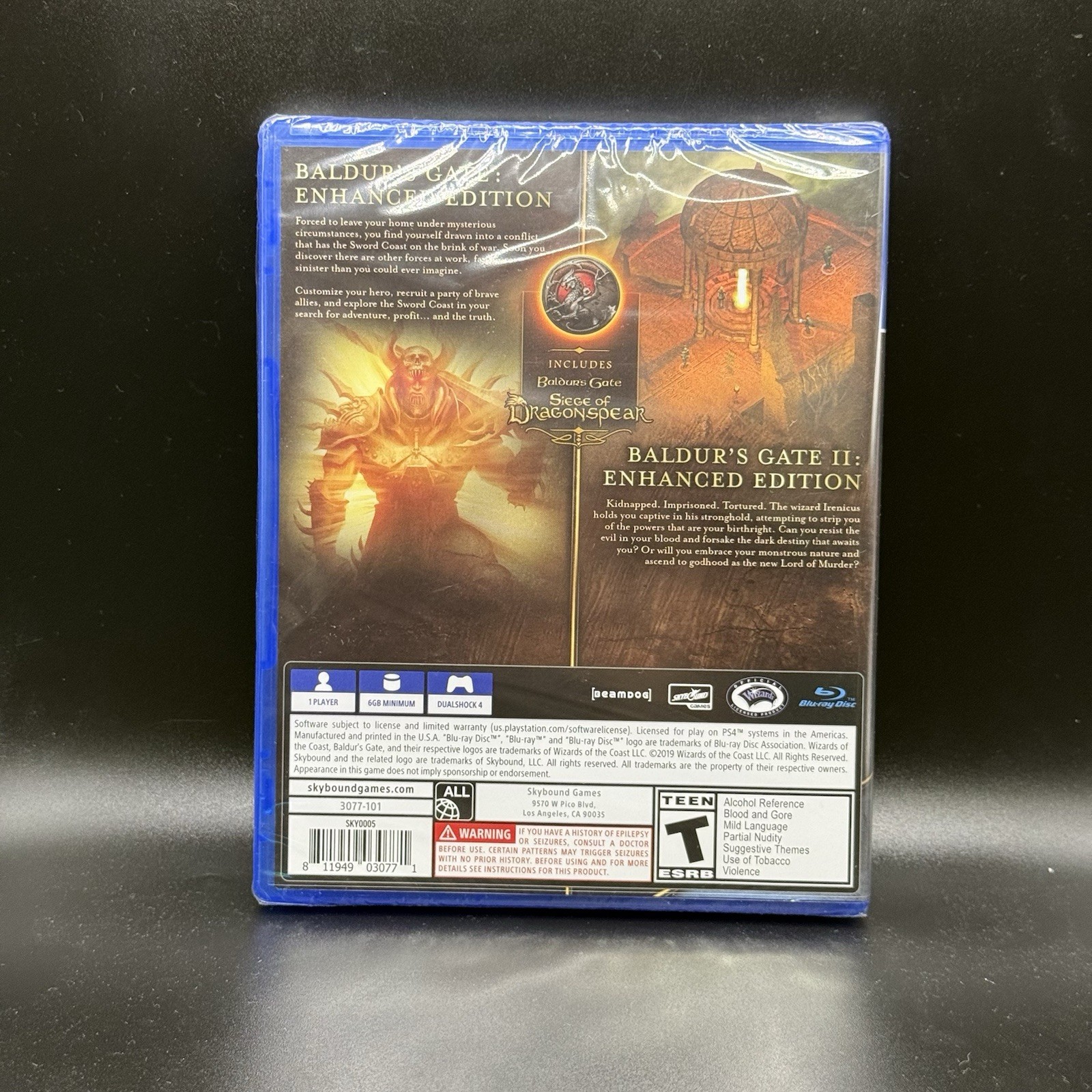 Baldur’s Gate: Enhanced Edition – Sony PlayStation 4 Factory Sealed
