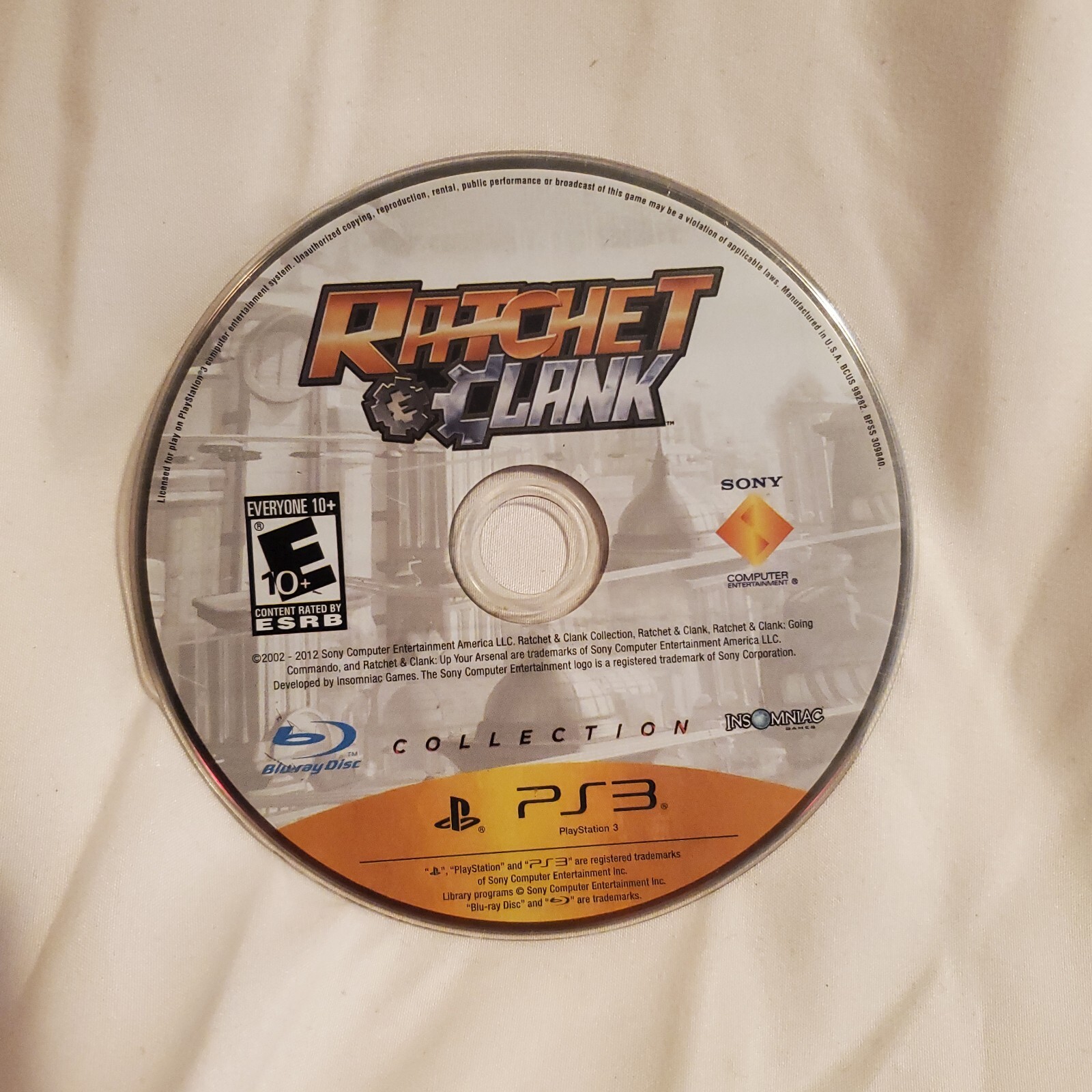 Ratchet & Clank Collection Sony PlayStation 3 PS3 Game Tested- Disc Only