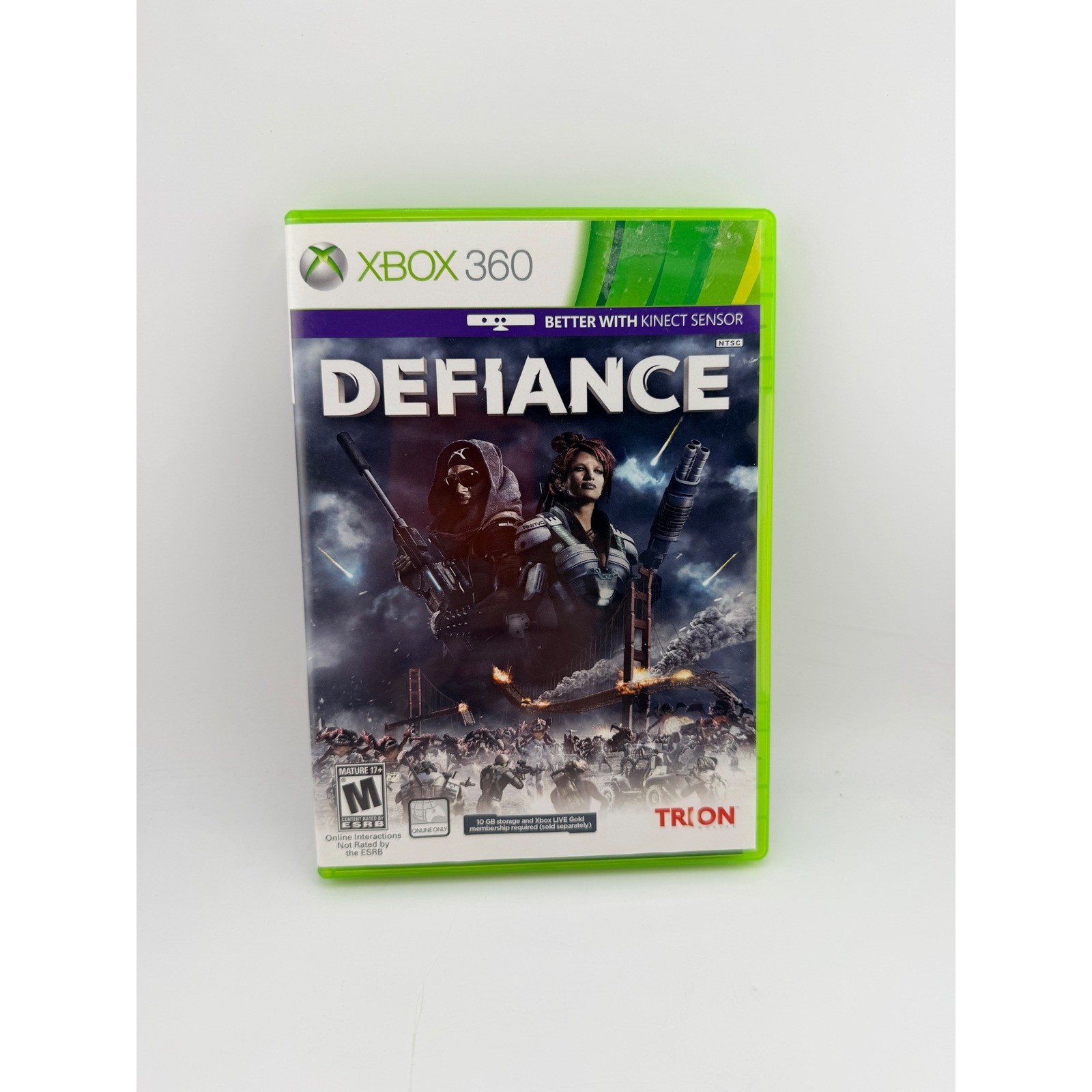 Defiance Microsoft Xbox 360 Game Trion Worlds Sci-Fi Shooter CIB NTSC 2013