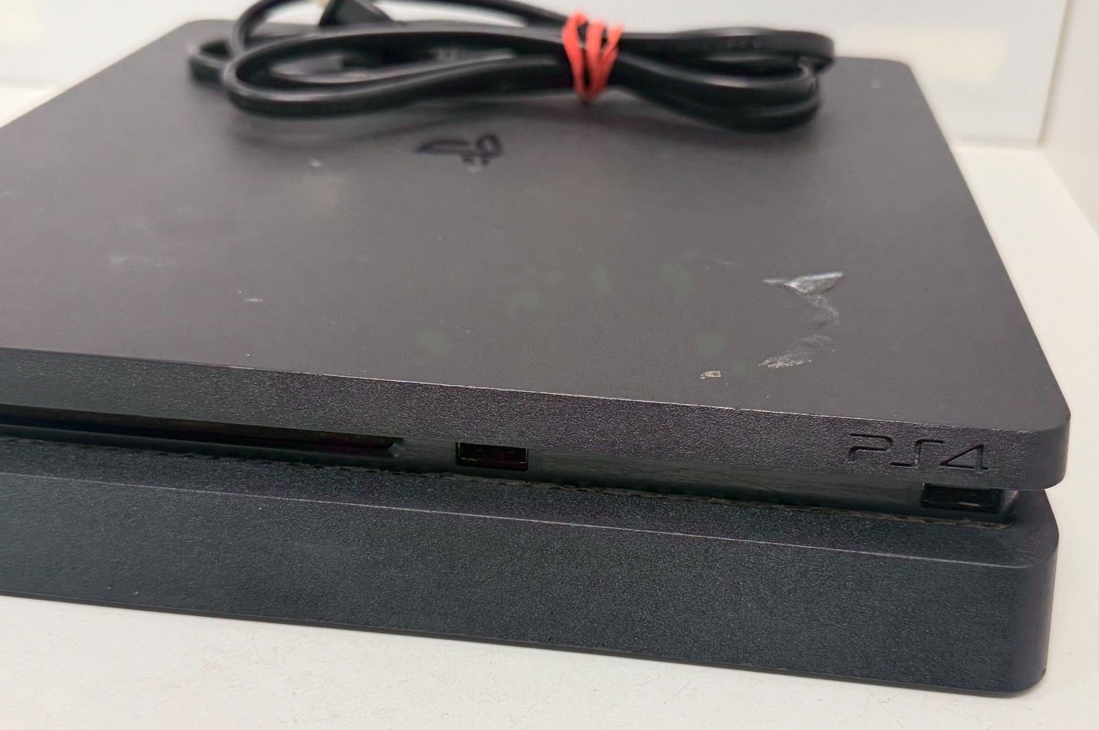 Sony PlayStation 4 PS4 Slim 1TB Black Console CUH-2215B & Power Cord – TESTED