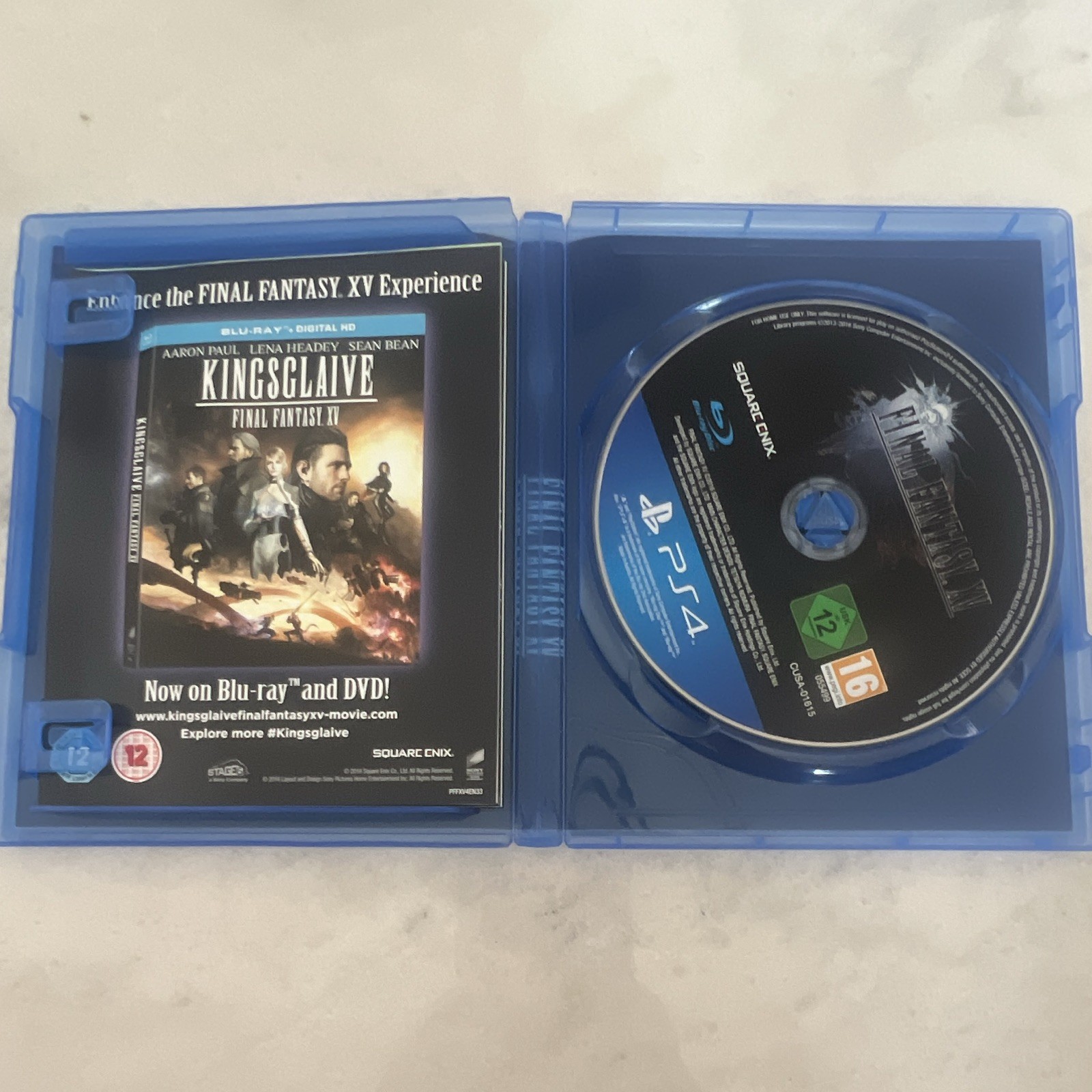 Square Enix Final Fantasy XV Day One Edition PS4 PAL PEGI 16 2016 RPG