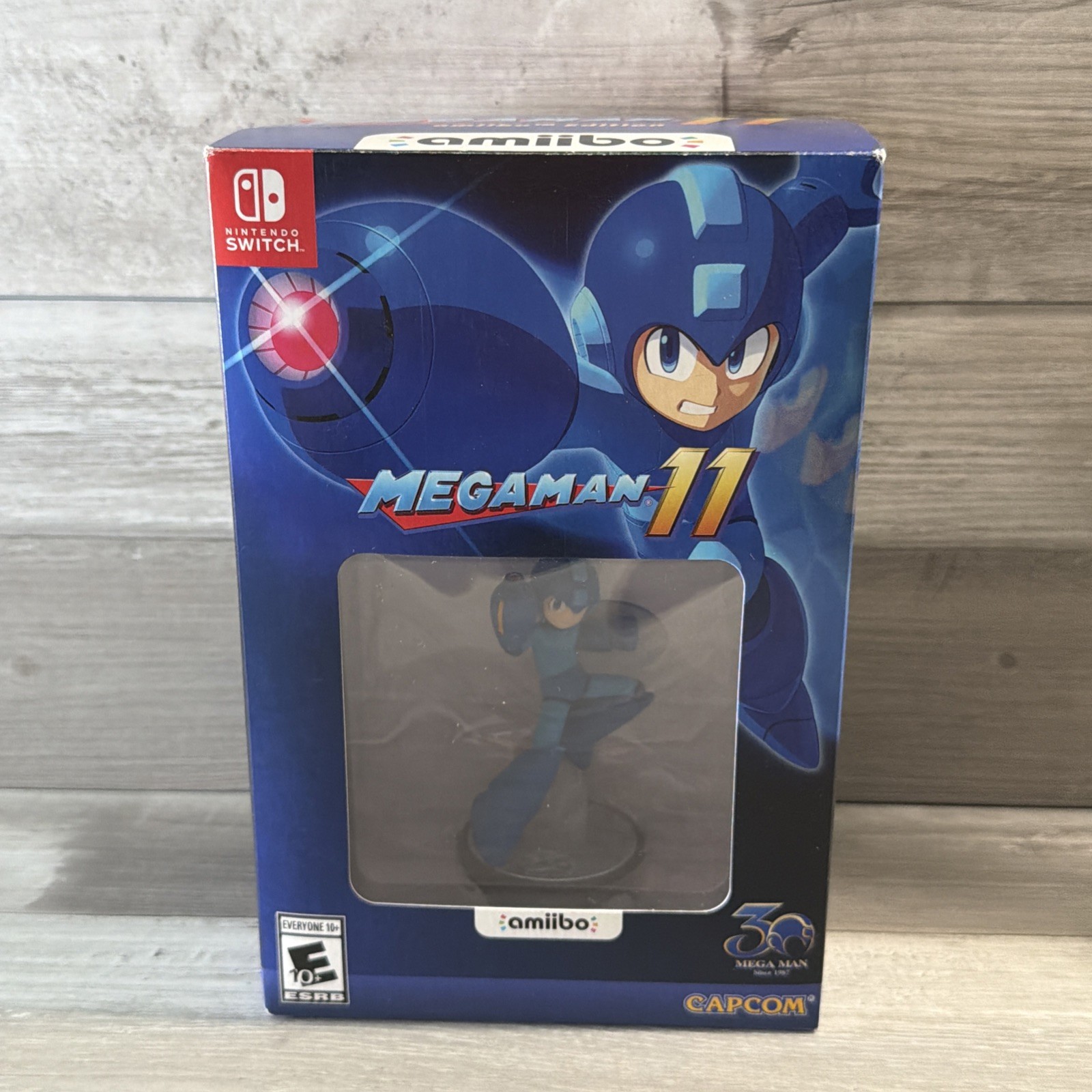 New Mega Man 11 Amiibo Edition Nintendo Switch Open Box 30th Anniversary