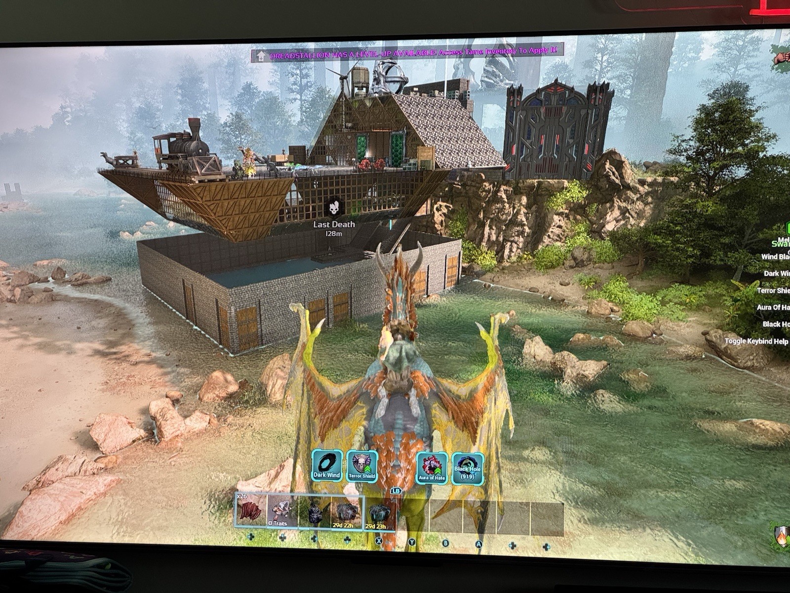 Ark Ascended ASA pve BASE on NA Island Server Over 650+ Dino’s! Mats, BPs, Etc.